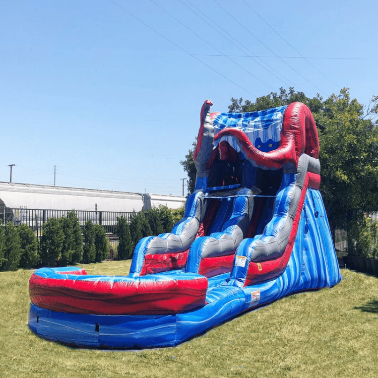 15 Ft. Ocean Battle Water Slide